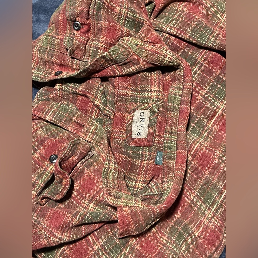 Orvis Plaid Flannel